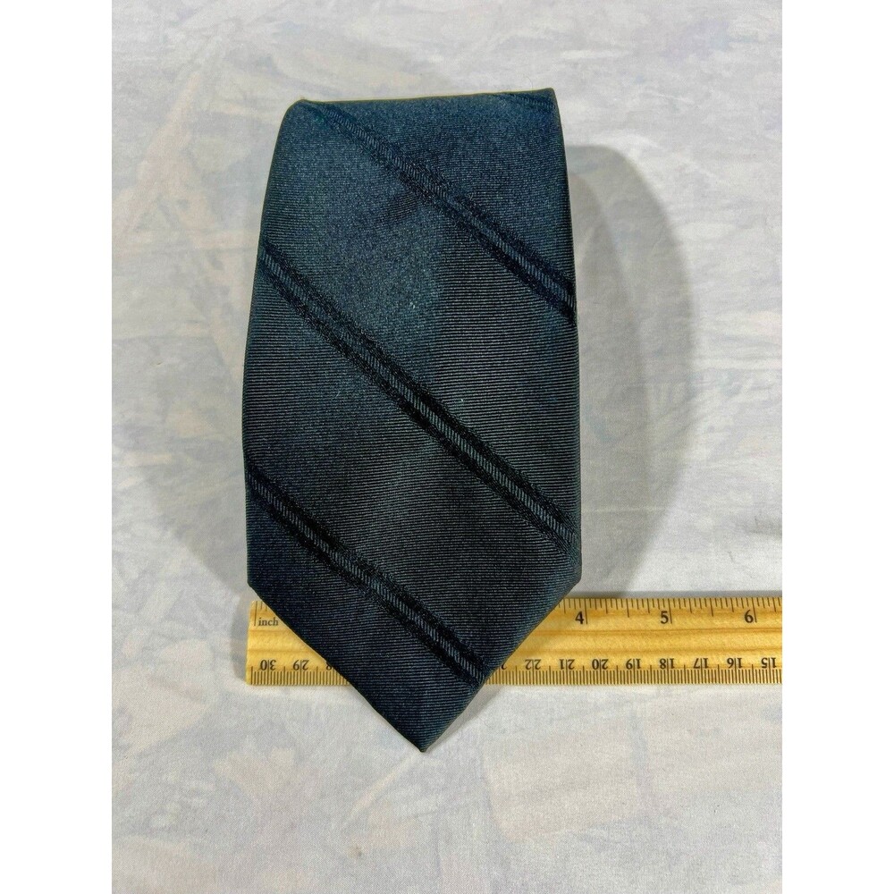 Vintage neck tie black 100% Polyester